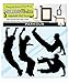 Produktbild Formen Mates Action Parkour 9 Formen Mates Home Decor schälen und Stick Vinyl Wand Aufkleber Aufkleber