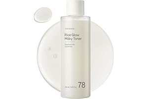 TOSOWOONG Tonico Lattiginoso Illuminante al Riso, 784.000ppm di Acqua di Riso Coreano, Niacinamide, Ceramidi, Panthenolo, Idratante, Senza Profumo, Skincare Coreana, 250ml