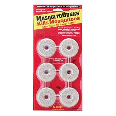 Summit Tueur de moustiques 102-12 par Mosquito Dunks 6 Pack naturel