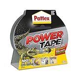 cinta adhesiva color gris Pattex Power Tape, la cinta de los 1001 usos, es el complemento indispensable para: Hogar, Viajes, Ocio, Automóvil