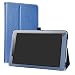 Produktbild LiuShan Odys Titan 10 LTE hülle, Folding PU Leder Tasche Hülle Case mit Ständer für 10.1" Odys Titan 10 LTE Android Tablet PC,Blau