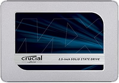 Crucial SSD interne Crucial MX500 500Go 3D NAND SATA 2,5 pouces - CT500MX500SSD1(Z)