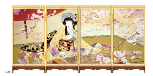 Preisvergleich Produktbild Puzzle 3D Paravent zweiseitig aus Kunststoff 462 Teile - Kotono