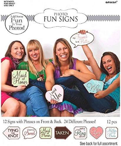 Bridal Shower Signs Game 12ct