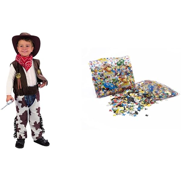 Costume Trapper/Cowboy Uomo - Giacca E Berretto In Pelliccia Sintetica - Foto 6