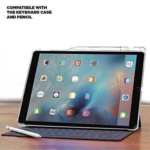 Poetic Lumos Flexibel Wiche Durchsichtig Ultra Dünn Schlagfest TPU Hülle für Apple iPad Pro 2 12,9 (2017) Durchsichtig Klar - 6
