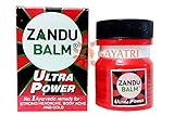 ultra power Emami Limited. Zandu POTENCIA ULTRA AYURVEDIC BALM 8 ML (PACK de dos)
