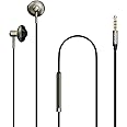 GM G+ Wired Earphone 14mm Dynamic Drivers|Built-in Mic|Stable|HD Calls,Half-in Ear Design,Inline Calling Microphone Volume Control Lightweight Design with TPE Wire |Multi-functional Controller Calling