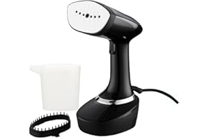 ZEN ZONE Clothes Steamer - 1500W Handheld Garment Steamer for Clothes | Fast Heat-Up, Powerful Wrinkle Remover, Portable & Lightweight for Home and Travel, Safe for All Fabrics