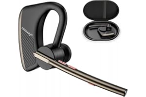 ‎FEEGAR F Feegar Bond SE Słuchawka Bluetooth 5.2 Zestaw słuchawkowy Bezprzewodowy 24h Dual Mikrofon HD Redukcja szumów CVC 8.0 Multipoint Etui