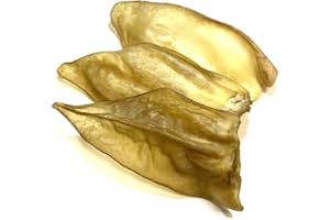 MALTBYS' STORES 1904 LTD Cows Bulls Ears x 50 100% Beef 100% Natural Dog Treats Chews (Great Alternative to Pigs Ears)