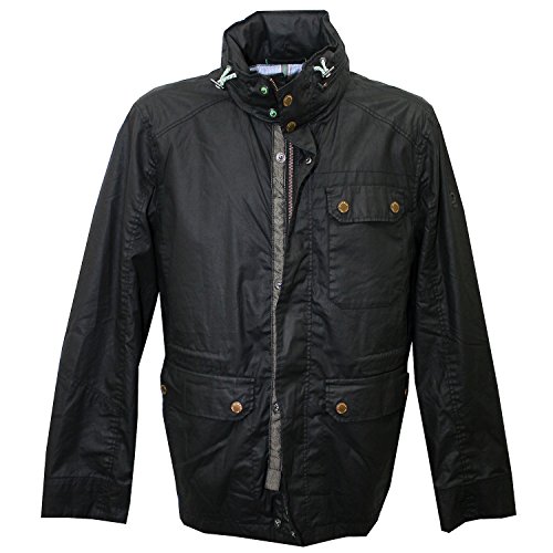 Calamar, , Wind Wetter bergangsjacke Teflon, Baumwollgewebe Teflon beschichtet, schwarz, 26 [15846]