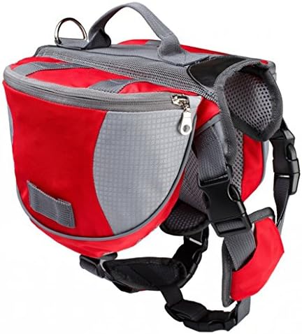 Dog Saddle Backpack , MYTOP Outdoor Dog Saddle Backpack Bag Pet Carrying Pack Bag for Hiking Training Pets Carrier Bags