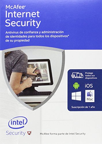 McAfee Internet Security 2016 - Software De Seguridad  Dispositivos Ilimitados