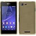 Produktbild PhoneNatic Case für Sony Xperia E3 Hülle Silikon gold brushed + 2 Schutzfolien