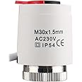 Wengart Thermoelectric Actuator WG2212,AC230V Normally Closed M30*1,5 Thread,Work for Underfloor Heating
