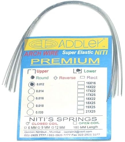 Rectangular Archwire Dental Arch Wiring Orthodontic Niti Arch Wires