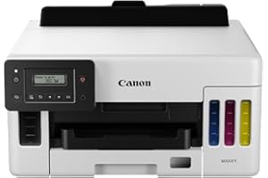 Canon MAXIFY GX5050 Imprimante A4 Couleur pour la Maison et Le Bureau, Imprimante Jet d'encre MegaTank, Connectivité Wi-FI, Ethernet et USB