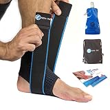 ✅ ATHLETE & ALL KIND OF SPORTS FRIENDLY open-heel design enables broad a range of motion while bracing the plantar flexion, talocrural joint, and Achilles tendon; ideal for injury prevention during running, or playing basketball, football, or soccer