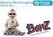 Baby Banz Girl's 01/APG Oval Sunglasses, Pink Gingham