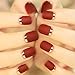 HimanJie 24PCS French Frosted Nail Films False Nails Nail Art Tools