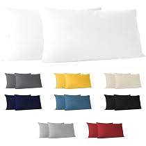 SLEEPZEN Wasserdichte Kissenbezüge 40x80 Cm (2er-Set) – Atmungsaktiv, Oeko-Tex®