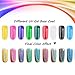 Sindy New 1g/Box Holographic Laser Powder Nail Glitter Rainbow Pigment Manicure Chrome Pigments