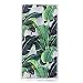 Produktbild Xperia XA2 Ultra Hülle Case, Sony Xperia XA2 Ultra Hülle Case, Anlike Malerei Muster Schutz Etui Soft Premium-TPU Durchsichtige Schutzhülle Backcover Slimcase für Sony Xperia XA2 Ultra (6 Zoll) - Grünes Blatt