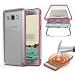 Produktbild Urcover Samsung Galaxy J5 (2016) „Touch Case 2.0“ [Upgrade Juni 2017] 360 Grad Rundum-Schutz Full Cover [unbreakable Case bekannt aus Galileo] Crystal Clear Full Body Case Handy-Tasche Schale Handy-Hülle Pink