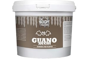Boom Nutrients | Fertilizante Guano/Guano en Polvo/Abono Ecológico | Guano Boom… (5 kg)
