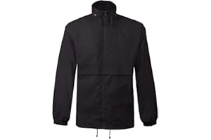 CHEMAGLIETTE! Giacca Impermeabile Uomo Antipioggia - Ripiegabile Nella Tasca, Giubbino Antivento Leggero Sportivo Per Ciclismo Calcio Running Moto Richiudibile Wind