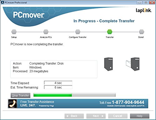 Laplink PCmover Professional 10 con SuperSpeed USB 3 0 Cable - 1 uso reviews Laplink PCmover Professional 10 con SuperSpeed USB 3 0 Cable - 1 uso