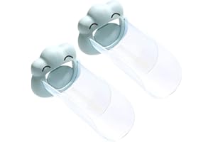 Gsrhzd wasserhahn verlängerung, wasserhahn verlängerung kinder, 2 Stücke Niedlich Cartoon-Wolkenförmig Wasserhahnverlängerung, Wasserhahnzubehör für Kinder mit ausziehbarer Länge (Hellblau)