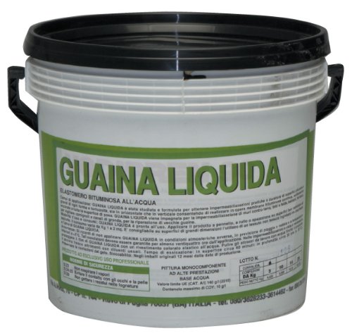 GUAINA LIQUIDA BITUMINOSA NERA KG.20