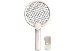 Feloyal Racchetta Zanzare Elettrica, Leggero Antizanzare Pieghevole USB Ricaricabile 3 in 1 Racchetta Zanzare Mosche Elettrica per Casa Giardino Campeggio Interni ed Esterni