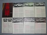  Prospekt/brochure - Alfa Romeo Programm: 2000 Berlina, Giulietta Berlina e t.i, Giulietta Sprint/Veloce, Giulietta Spider/Veloce, Giulietta SZ, 2000 Sprint, 2000 Spider