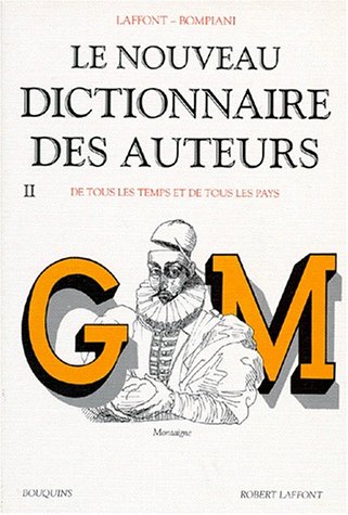 couverture de : Nouveau dictionnaire des auteurs de tous les  temps et de tous les pays