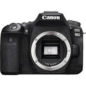 Canon EOS 90D Digital SLR Camera (Body Only, Black)