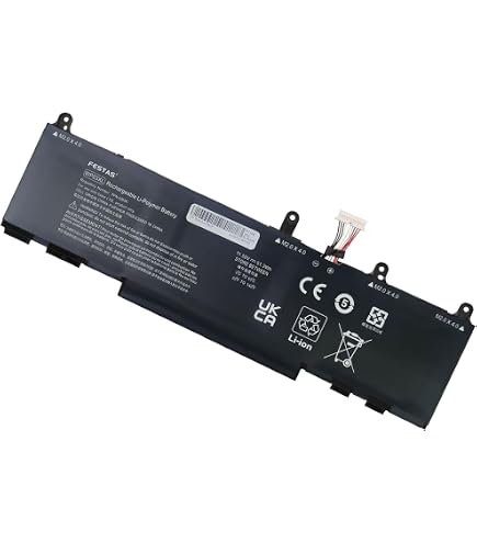 K KYUER Batterie WP03XL 51.3Wh 11.58V Pour HP EliteBook 830 835 840 845 860 865 G9 G10, X360 1040 G9 G10 2-en-1, ZBook Firefly 14 G9 G10 – Remplacement Haute Performance L78555-005 HSTNN-LB8W