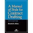 A Manual of Style for Contract Drafting, Fifth Edition