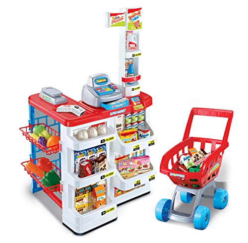 Nestling®Kids Role Play Supermarket Set Superstore Shop Toys Children Supermarket