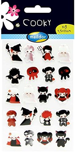 Maildor 17.5 x 9 x 0.2 cm Plastic Cooky Devil Stickers