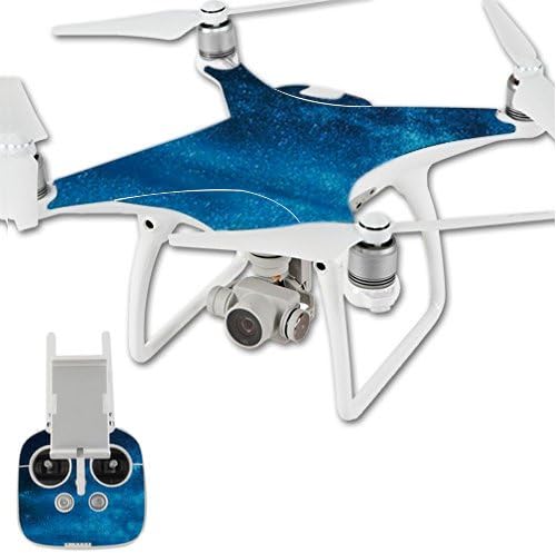 Seeme® Exclusive Decoration Wrap Skin Water-resistant 3M Sticker Decal Kit for DJI Phantom 4 Professional / Advanced Quadcopter Body and Remote Controller (DJI4-001)