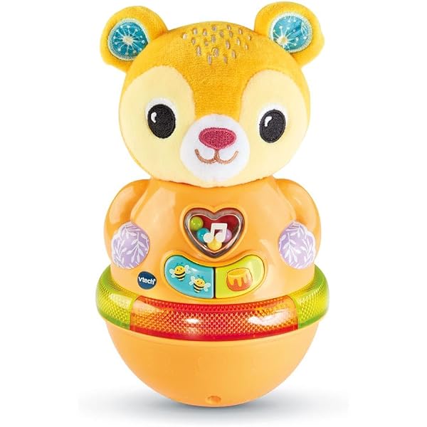 Charmofun Jouet Ferme Sensorielle 6 Animaux – Lapin, Vache, Mouton, Porcelet, Poussin, Chien – Miroir, Papier Crépitant – Dès 6 Mois