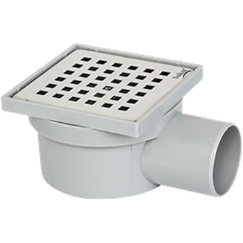 Scarico A Pavimento In Acciaio Inox - Griglia Rotonda Rimovibile Anti-blocco - Per Bagno, Cucina, Balcone - Foto 2