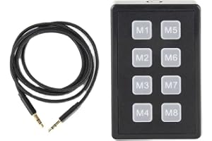 Radio externt knappsats – radio extern kontroll knappsats för ICOM IC-705 IC-7100 IC-7300 IC-7410 IC-9700 med datakabel SSB CW RTTY minne genväg