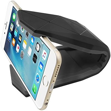 TOPEREK Car Mount Holder Anti-slip Car Stand Cradle Dashboard Windshield Universal?Phone Bracket Clip Dock with Suction Pad for Apple iPhone 7 6s Plus Samsung Galaxy Android Phones Black Gray