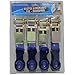 Price comparison product image 4x 4.6 Metre x 25mm Auto Locking Heavy Duty Ratchet Tie Down Cargo Strap Lashing
