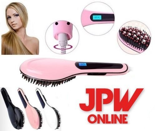 Electrotek ET-BS230 - Cepillo alisador profesional, color rosa