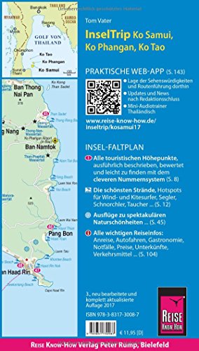 Book's Cover of Reise Know-How InselTrip Ko Samui, Ko Phangan, Ko Tao: Reiseführer mit Insel-Faltplan und kostenloser Web-App